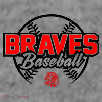 Baseball Sport Braves Baseball Toddler Hoodie thumb 2