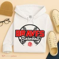 Baseball Sport Braves Baseball Hoodie thumb 4