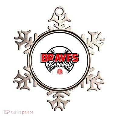 Baseball Sport Braves Baseball Ornament