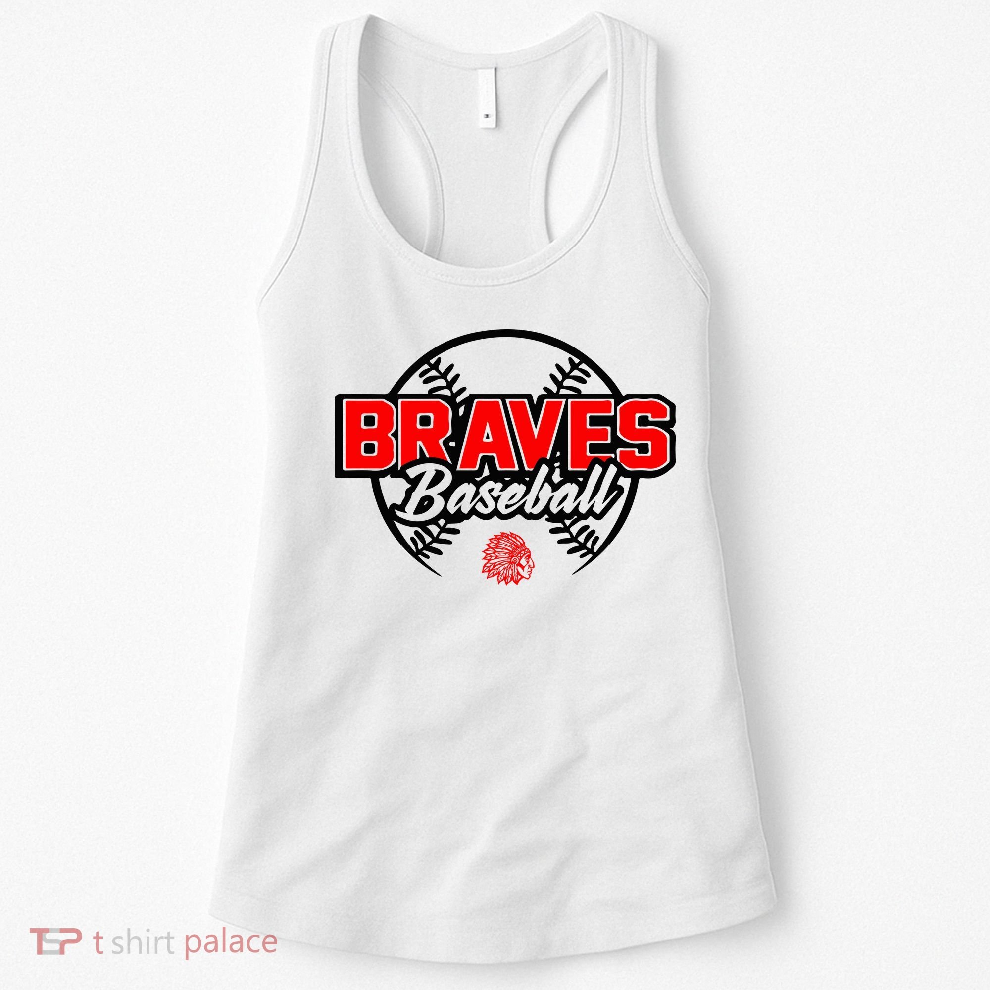 Baseball Sport Braves Baseball Women's Tank Top