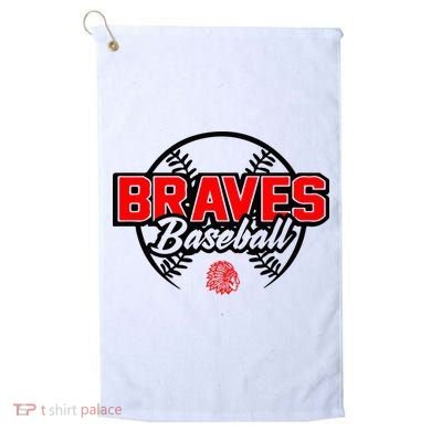 Baseball Sport Braves Baseball Golf Towel