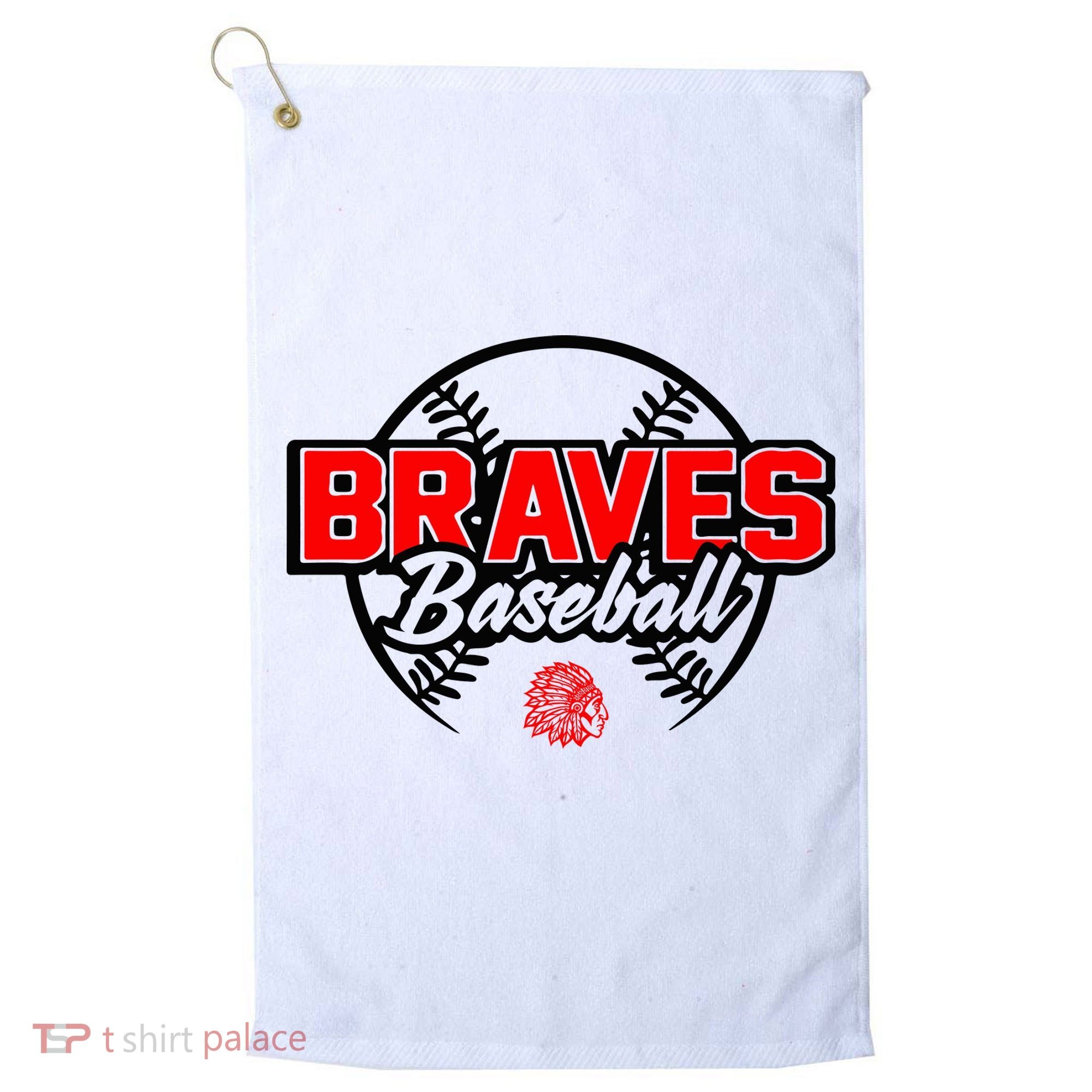Baseball Sport Braves Baseball Golf Towel