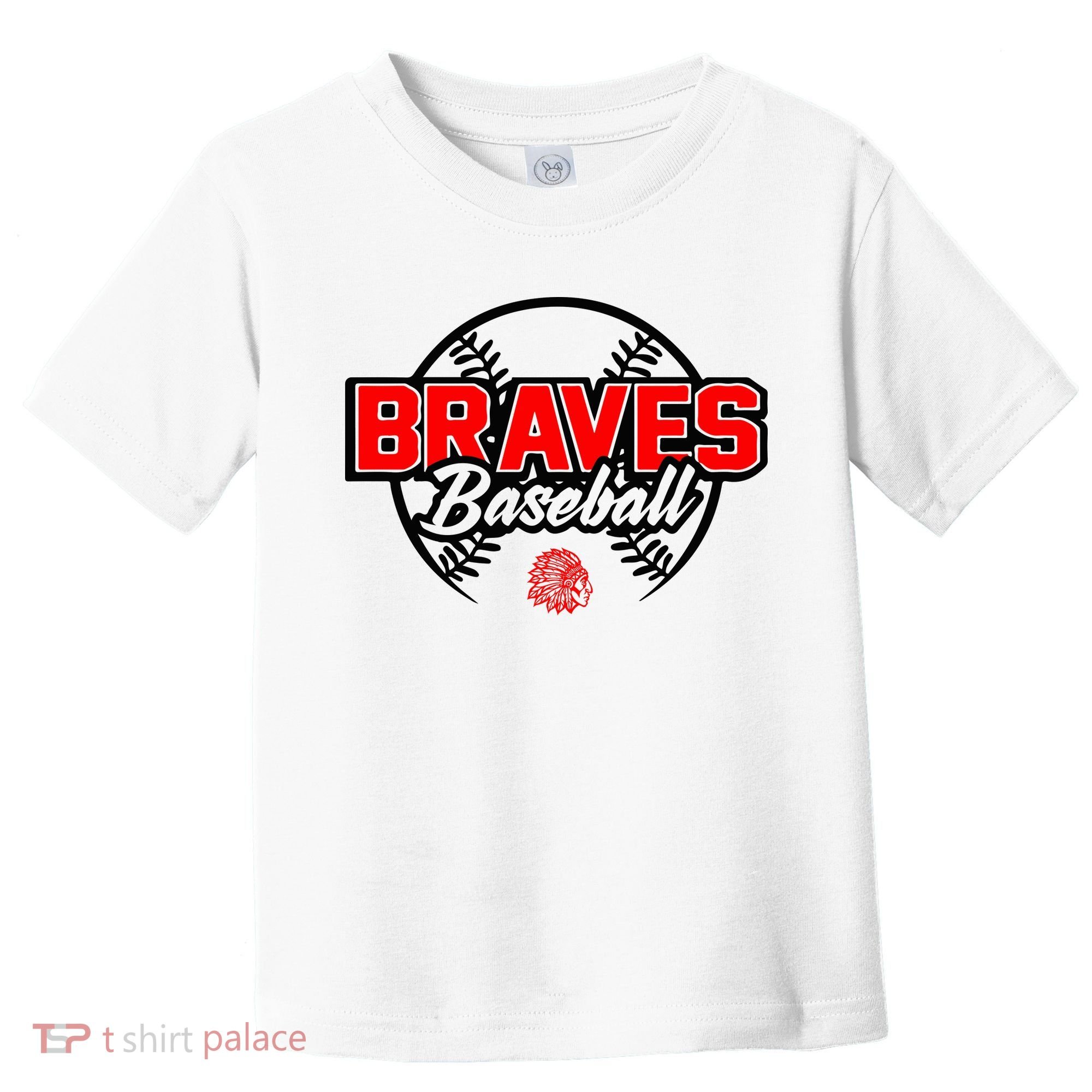 Baseball Sport Braves Baseball Toddler T-Shirt