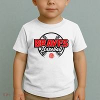 Baseball Sport Braves Baseball Toddler T-Shirt thumb 2