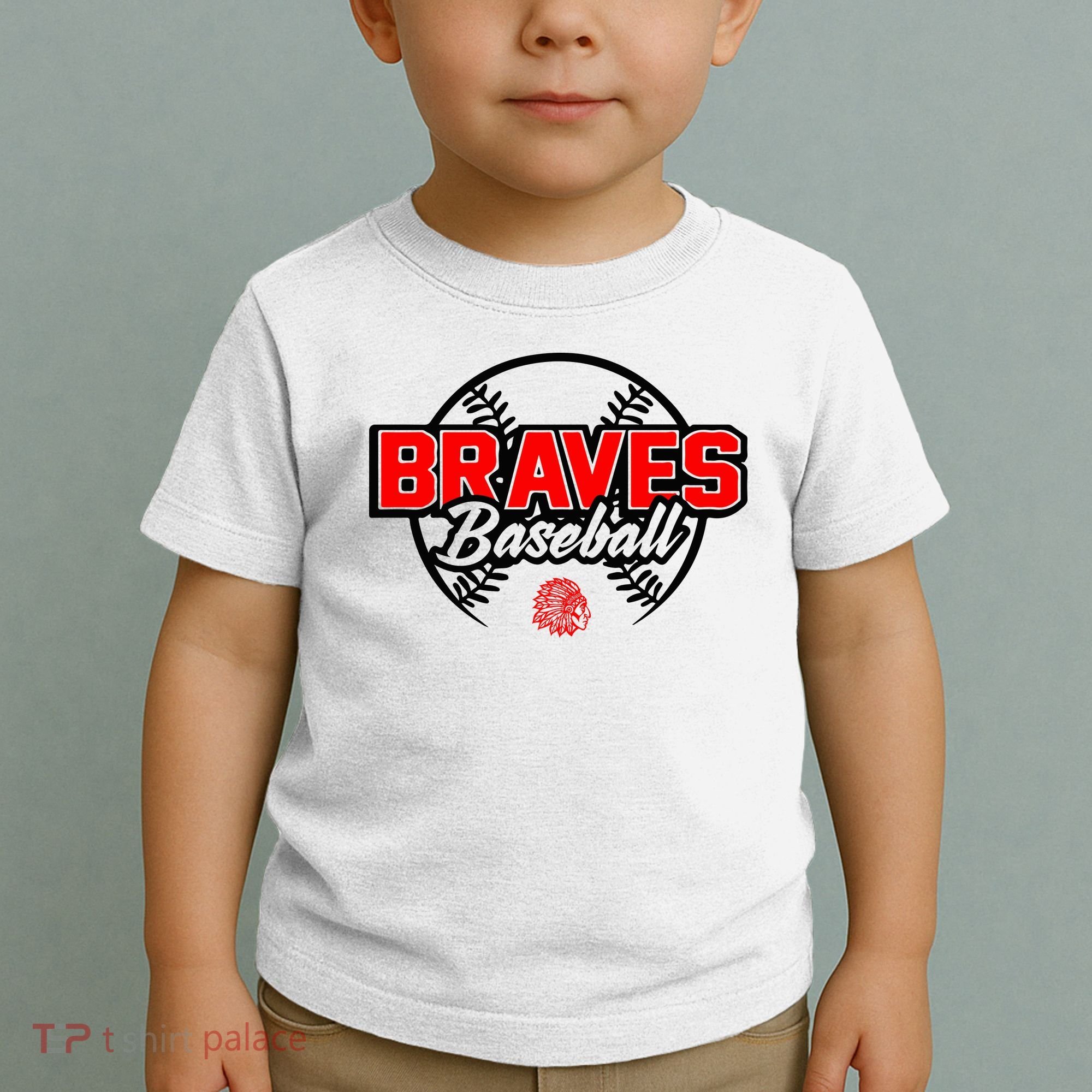 Baseball Sport Braves Baseball Toddler T-Shirt