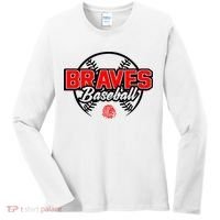 Baseball Sport Braves Baseball Women's Long Sleeve Shirt thumb 0