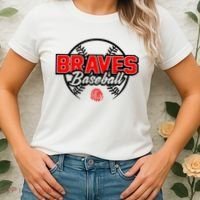 Baseball Sport Braves Baseball Women's T-Shirt thumb 2