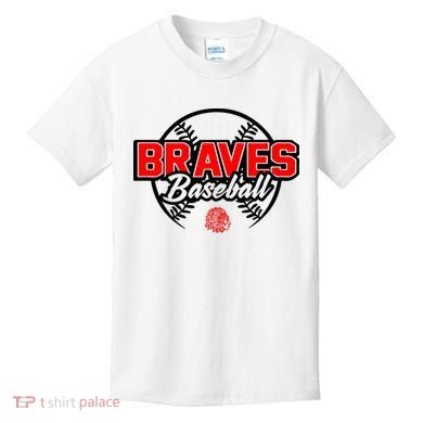 Baseball Sport Braves Baseball Kids T-Shirt