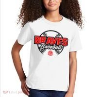 Baseball Sport Braves Baseball Kids T-Shirt thumb 2