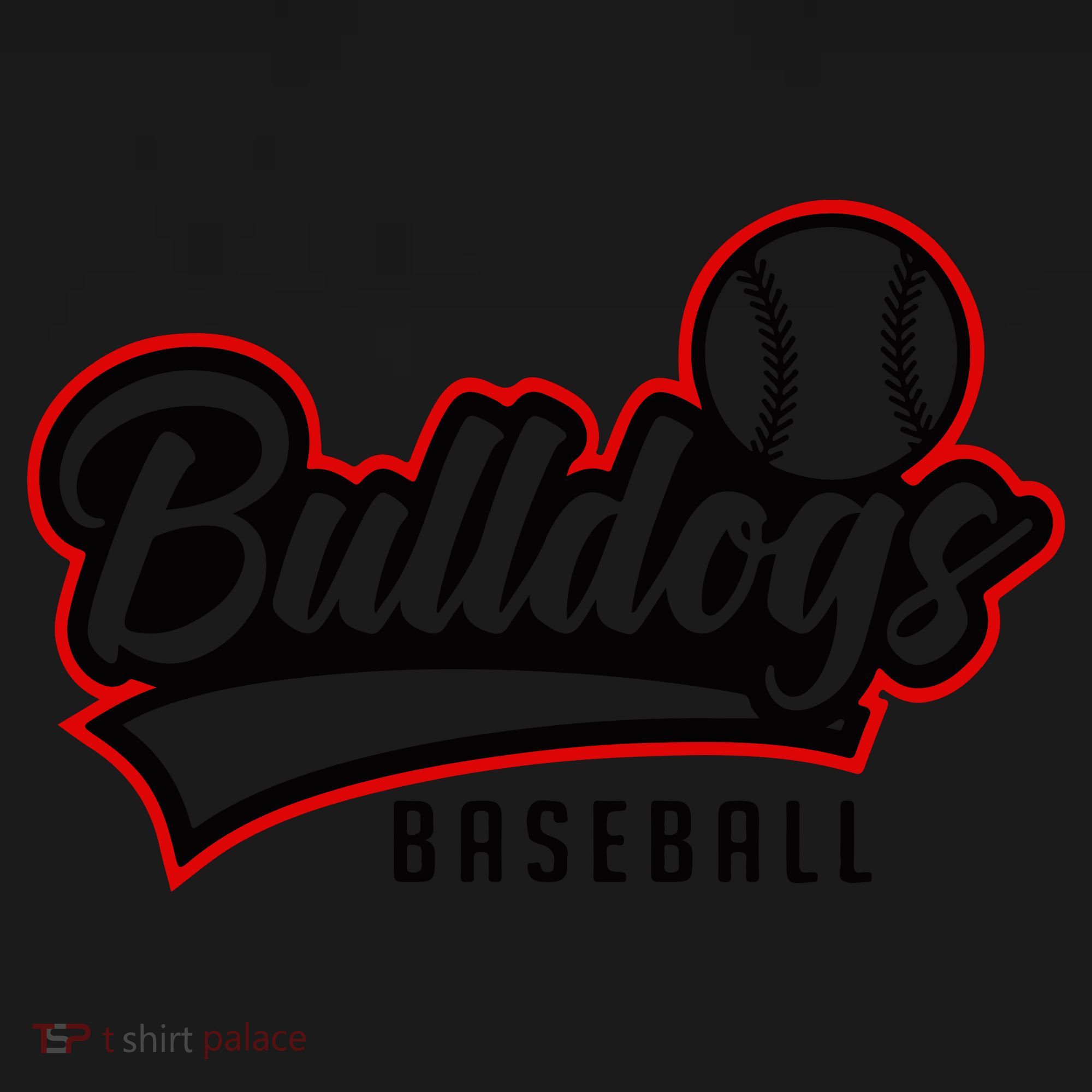 Baseball Sport Bulldog Baseball Coaster