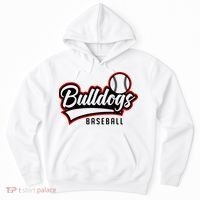 Baseball Sport Bulldog Baseball Hoodie thumb 0