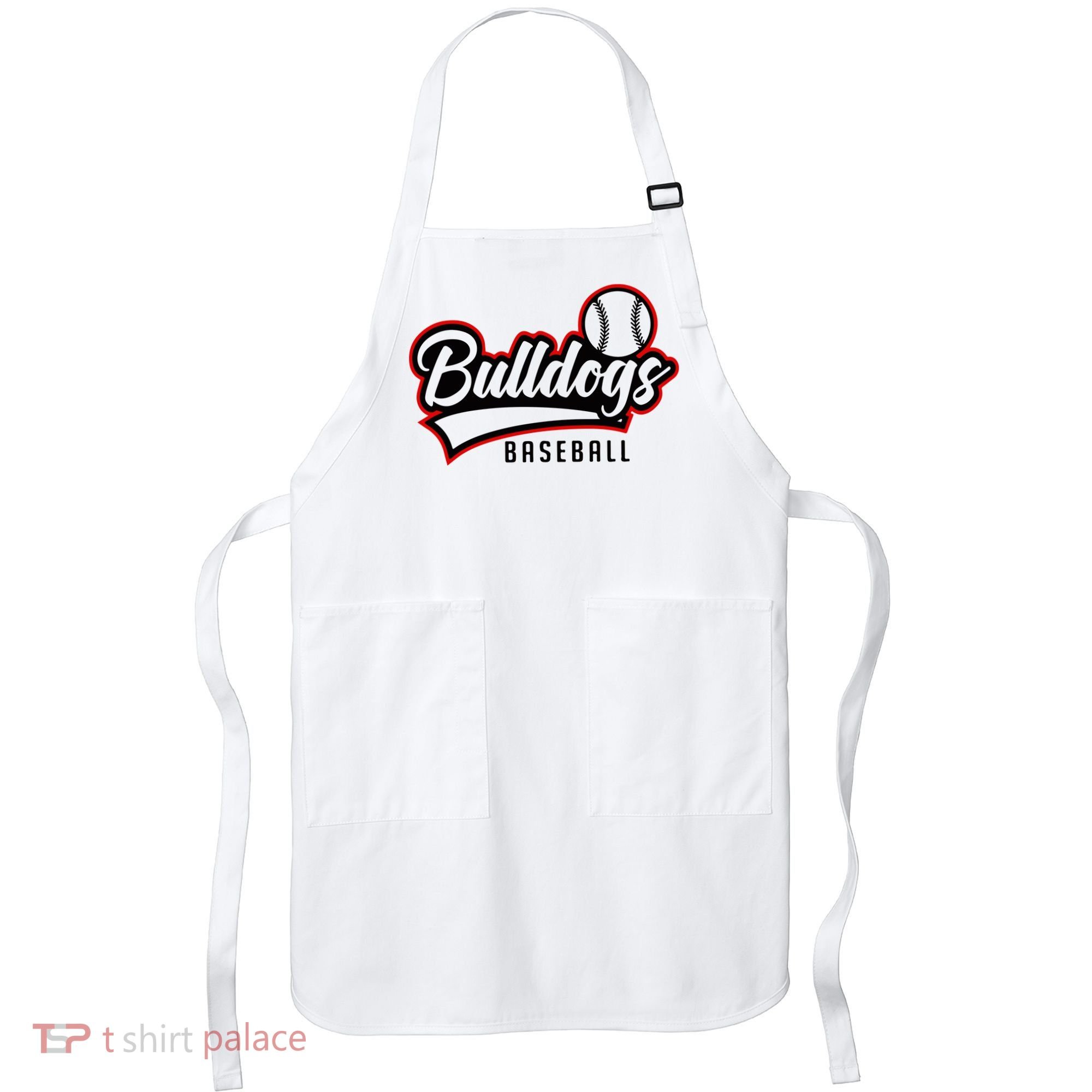 Baseball Sport Bulldog Baseball Apron