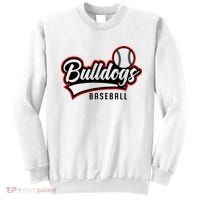 Baseball Sport Bulldog Baseball Sweatshirt thumb 0