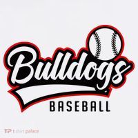 Baseball Sport Bulldog Baseball T-Shirt thumb 7