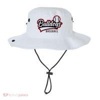 Baseball Sport Bulldog Baseball Bucket Hat thumb 0