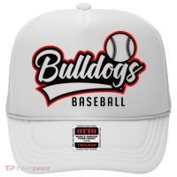 Baseball Sport Bulldog Baseball Hat thumb 0