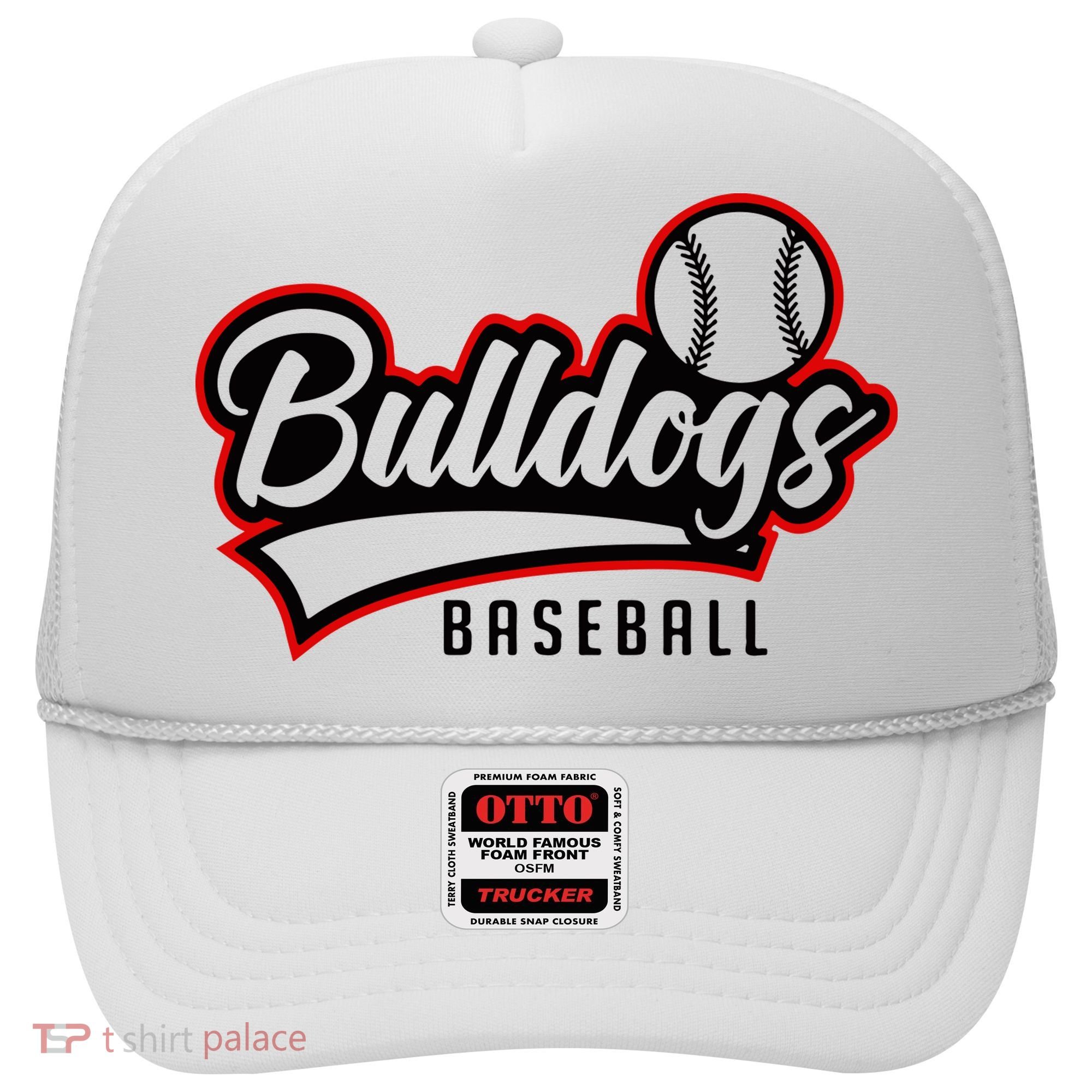 Baseball Sport Bulldog Baseball Hat