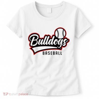 Baseball Sport Bulldog Baseball Women's T-Shirt