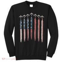 B-52 Stratofortress Bomber Airplane USA Patriotic Flag Sweatshirt thumb 0