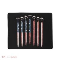 B-52 Stratofortress Bomber Airplane USA Patriotic Flag Mousepad thumb 0