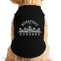 Budapest Skyline Doggie Tank thumb 0