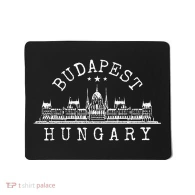 Budapest Skyline Mousepad