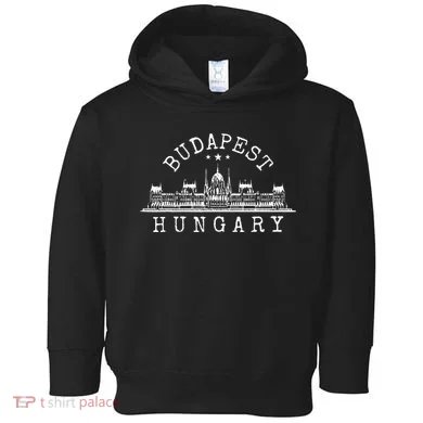 Budapest Skyline Toddler Hoodie