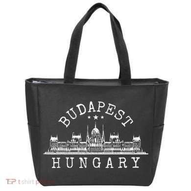 Budapest Skyline Tote Bag