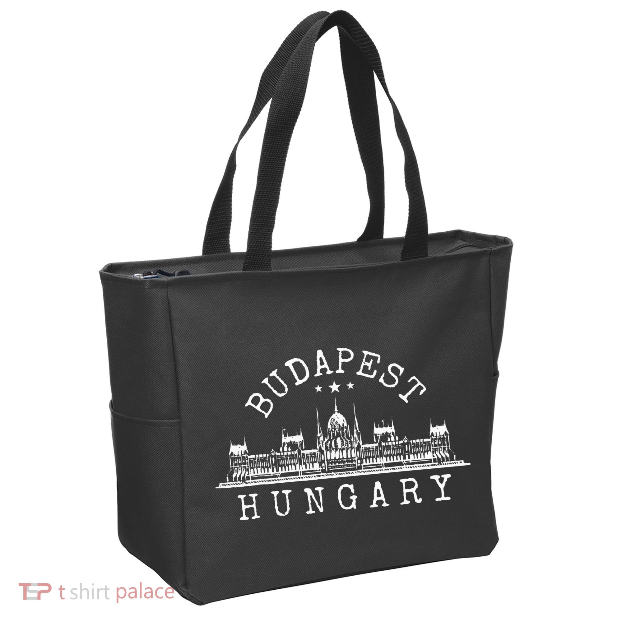 Budapest Skyline Tote Bag