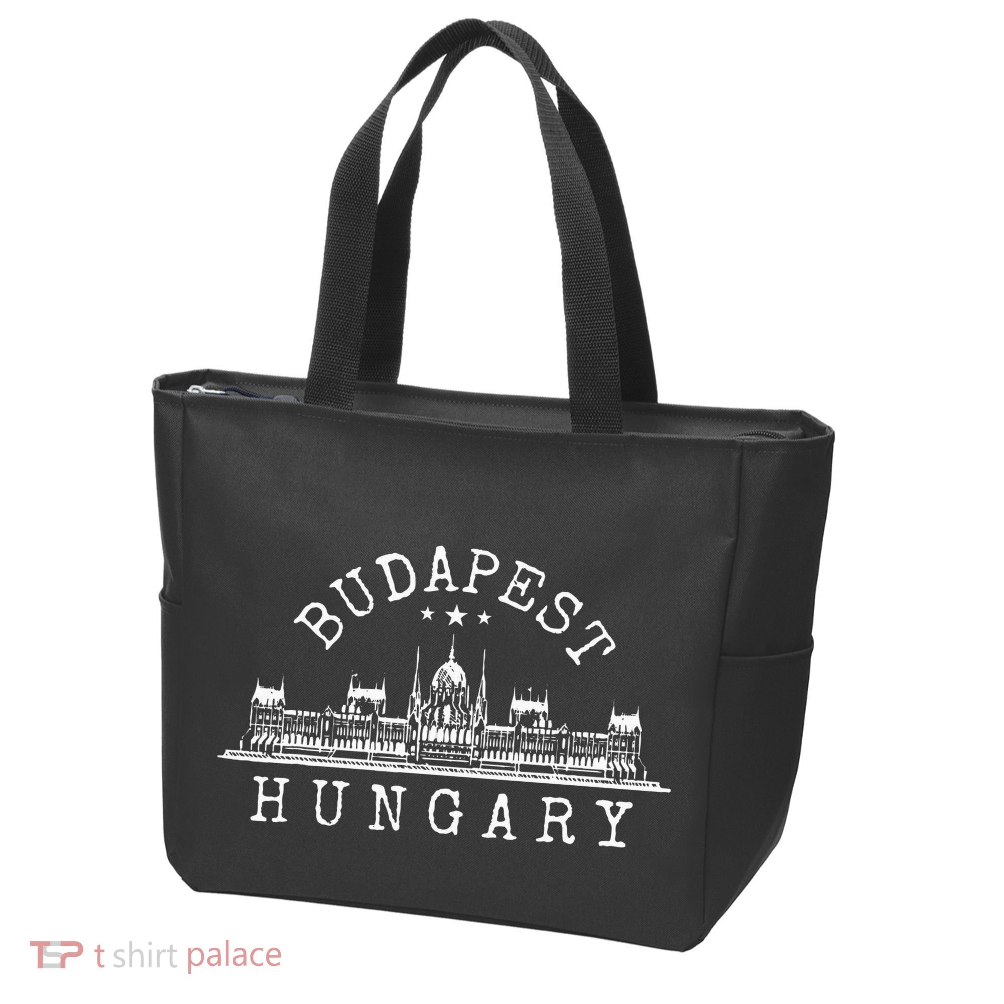 Budapest Skyline Tote Bag