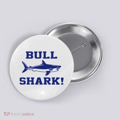 Bull Shark Button