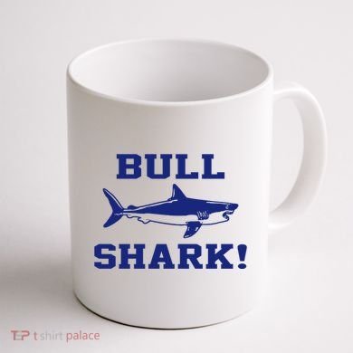 Bull Shark Coffee Mug back