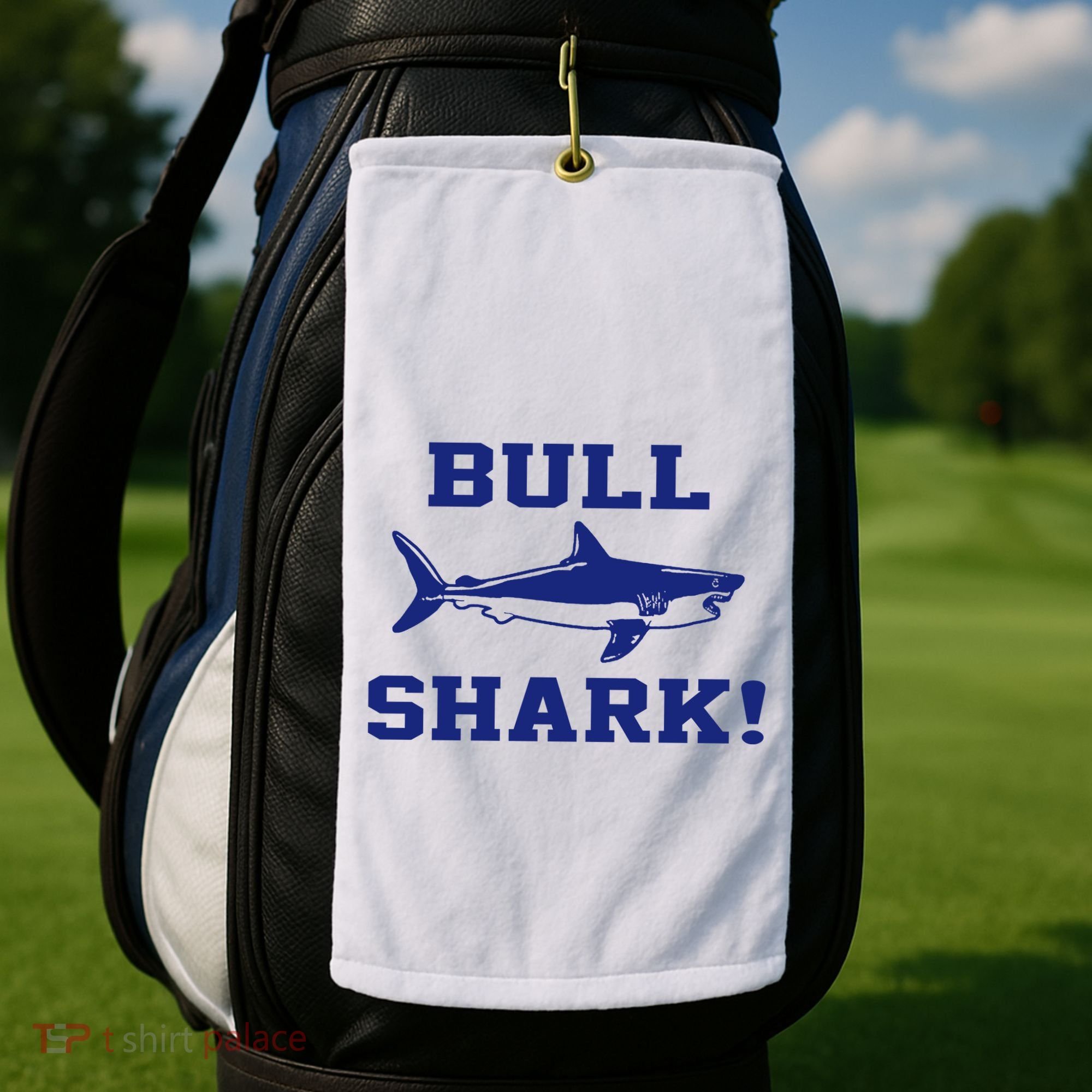 Bull Shark Golf Towel