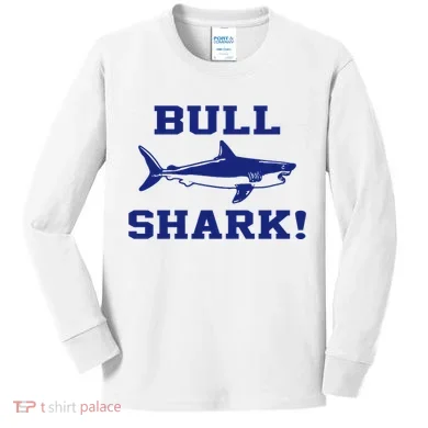 Bull Shark Kids Long Sleeve Shirt