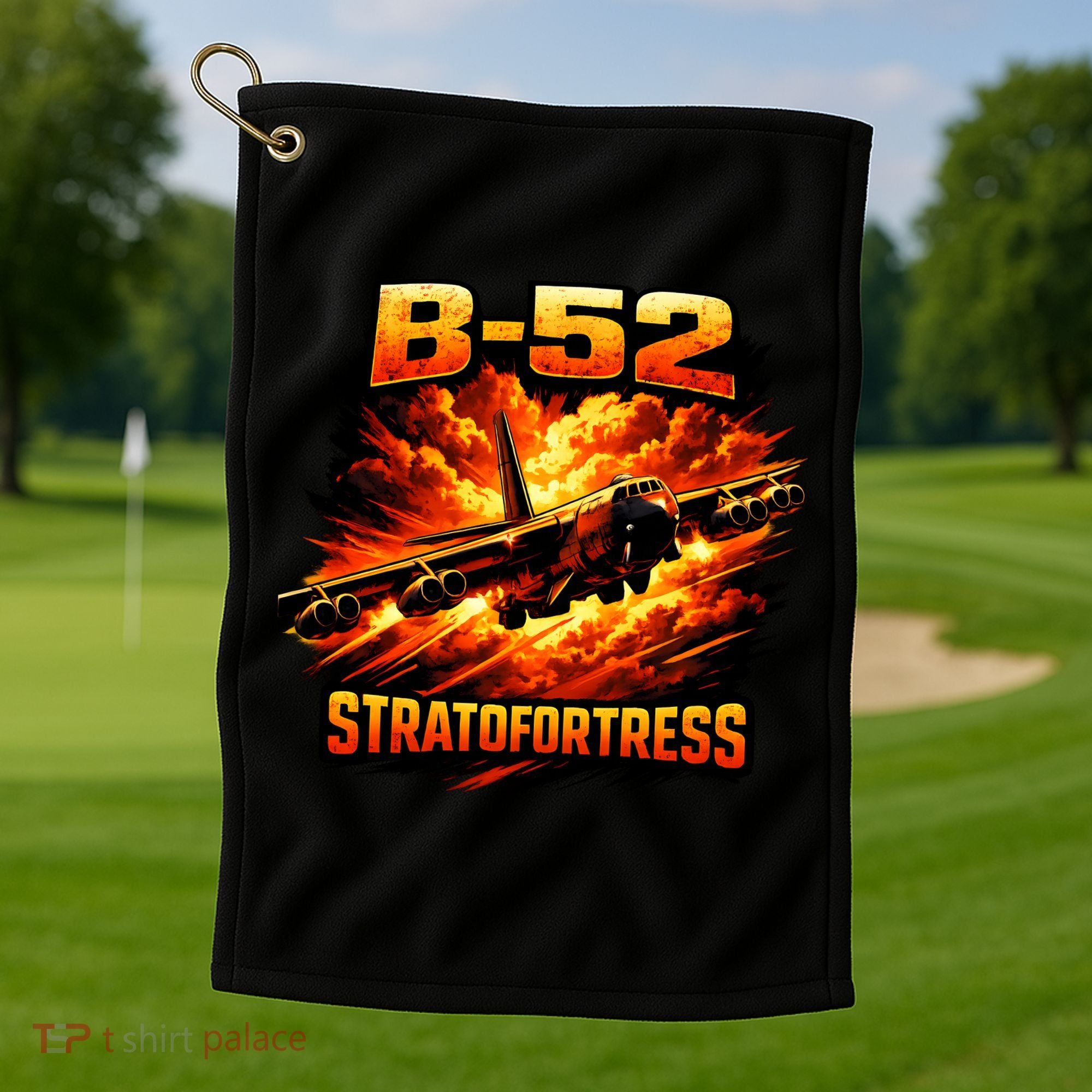 B-52 Stratofortress Bomber Golf Towel