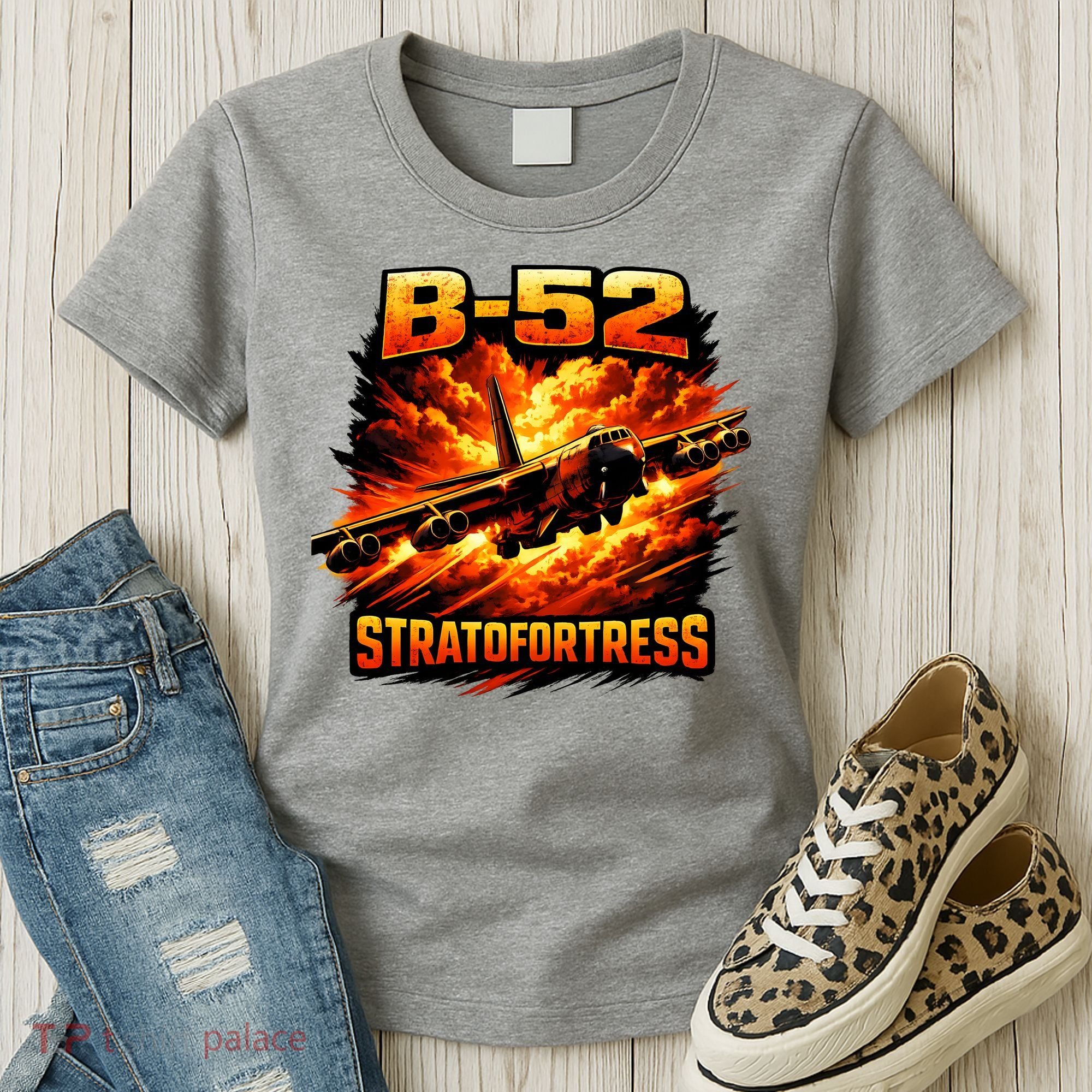 B-52 Stratofortress Bomber Women's T-Shirt