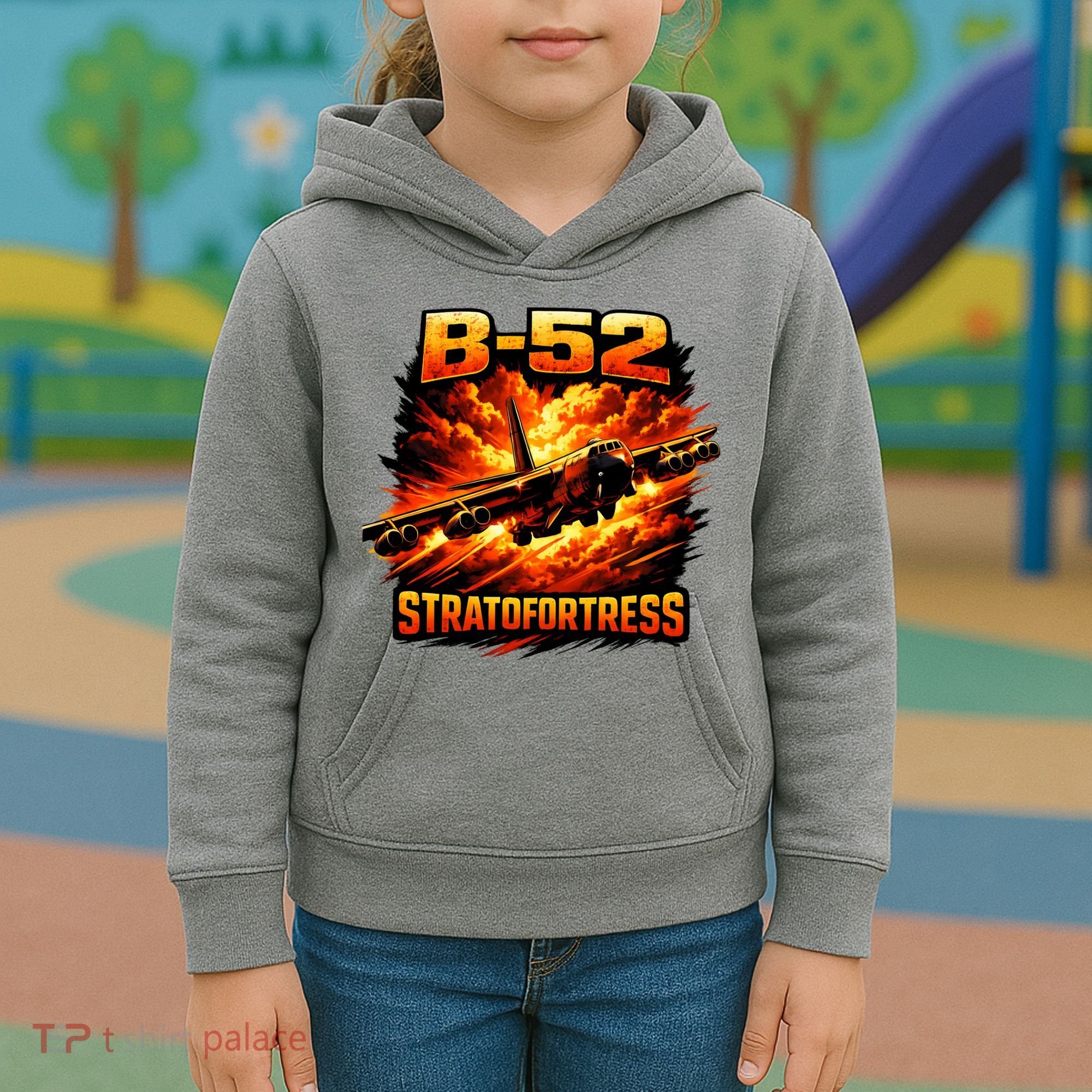 B-52 Stratofortress Bomber Kids Hoodie