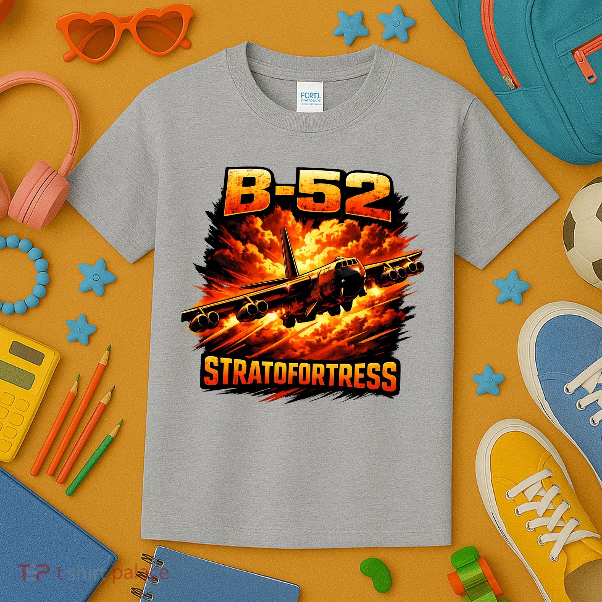 B-52 Stratofortress Bomber Kids T-Shirt