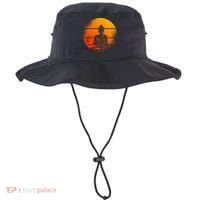 Buddha Statue Buddhist Meditate Sitting Buddha Gift Bucket Hat thumb 0