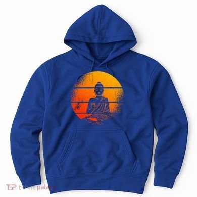 Buddha Statue Buddhist Meditate Sitting Buddha Gift Hoodie