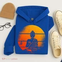 Buddha Statue Buddhist Meditate Sitting Buddha Gift Hoodie thumb 4