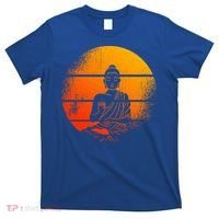 Buddha Statue Buddhist Meditate Sitting Buddha Gift T-Shirt thumb 0