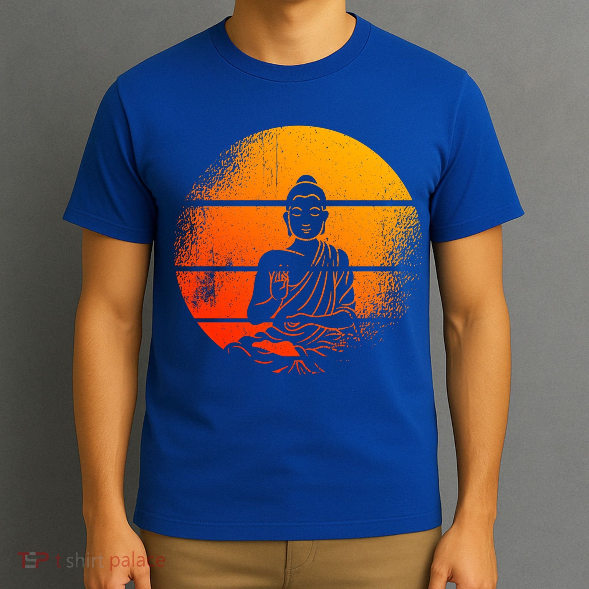 Buddha Statue Buddhist Meditate Sitting Buddha Gift T-Shirt