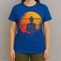 Buddha Statue Buddhist Meditate Sitting Buddha Gift T-Shirt thumb 4