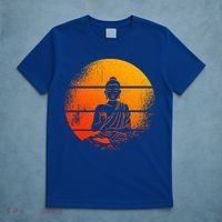 Buddha Statue Buddhist Meditate Sitting Buddha Gift T-Shirt thumb 5