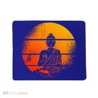 Buddha Statue Buddhist Meditate Sitting Buddha Gift Mousepad thumb 0