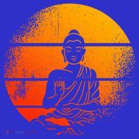 Buddha Statue Buddhist Meditate Sitting Buddha Gift Kids Sweatshirt thumb 2