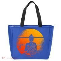Buddha Statue Buddhist Meditate Sitting Buddha Gift Tote Bag thumb 0