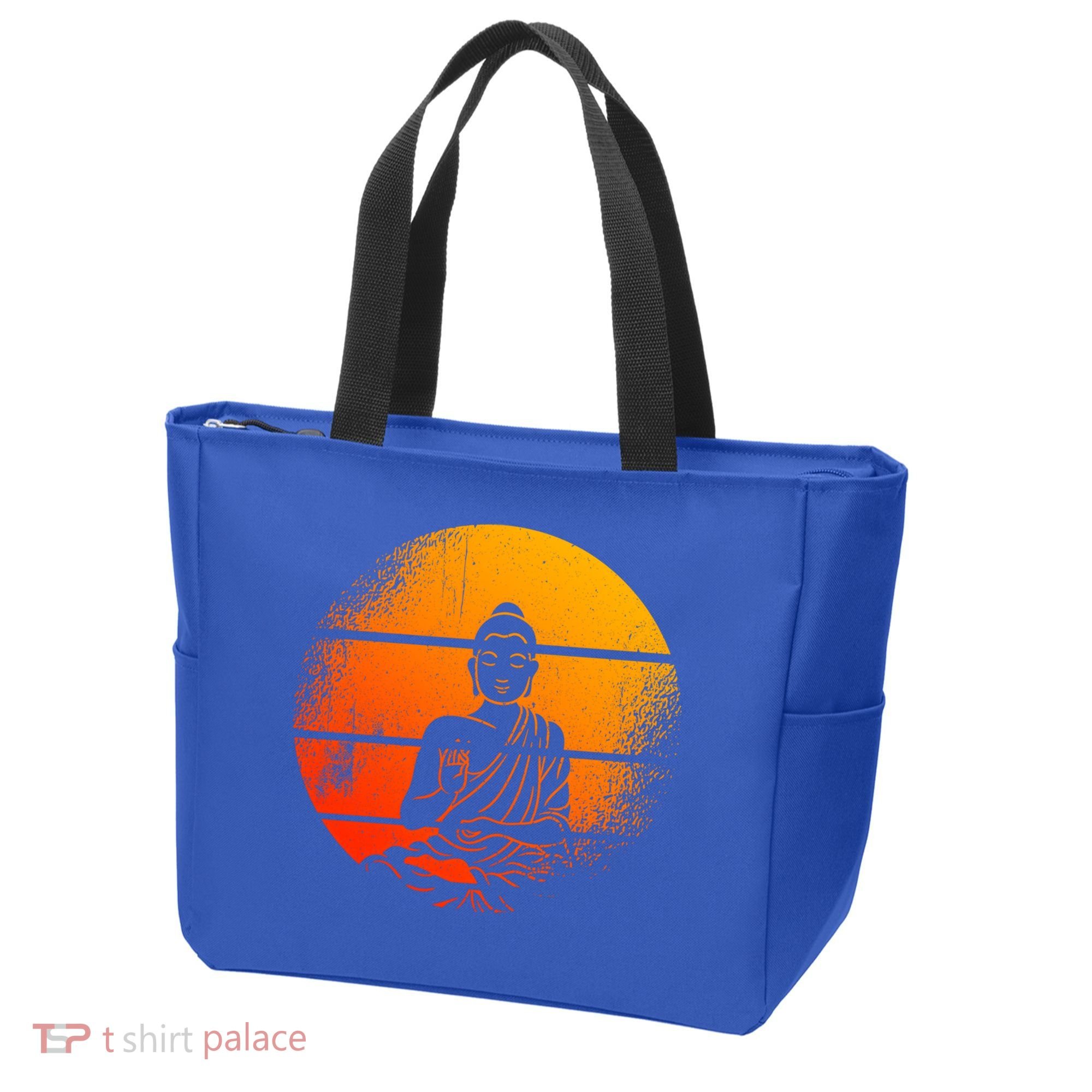 Buddha Statue Buddhist Meditate Sitting Buddha Gift Tote Bag