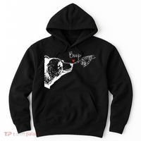 Bear Skeleton Boop Bear Funny Halloween Girl Hoodie thumb 0